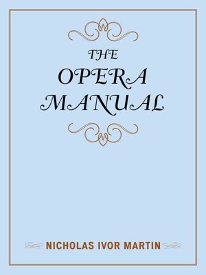cover image of The Opera Manual